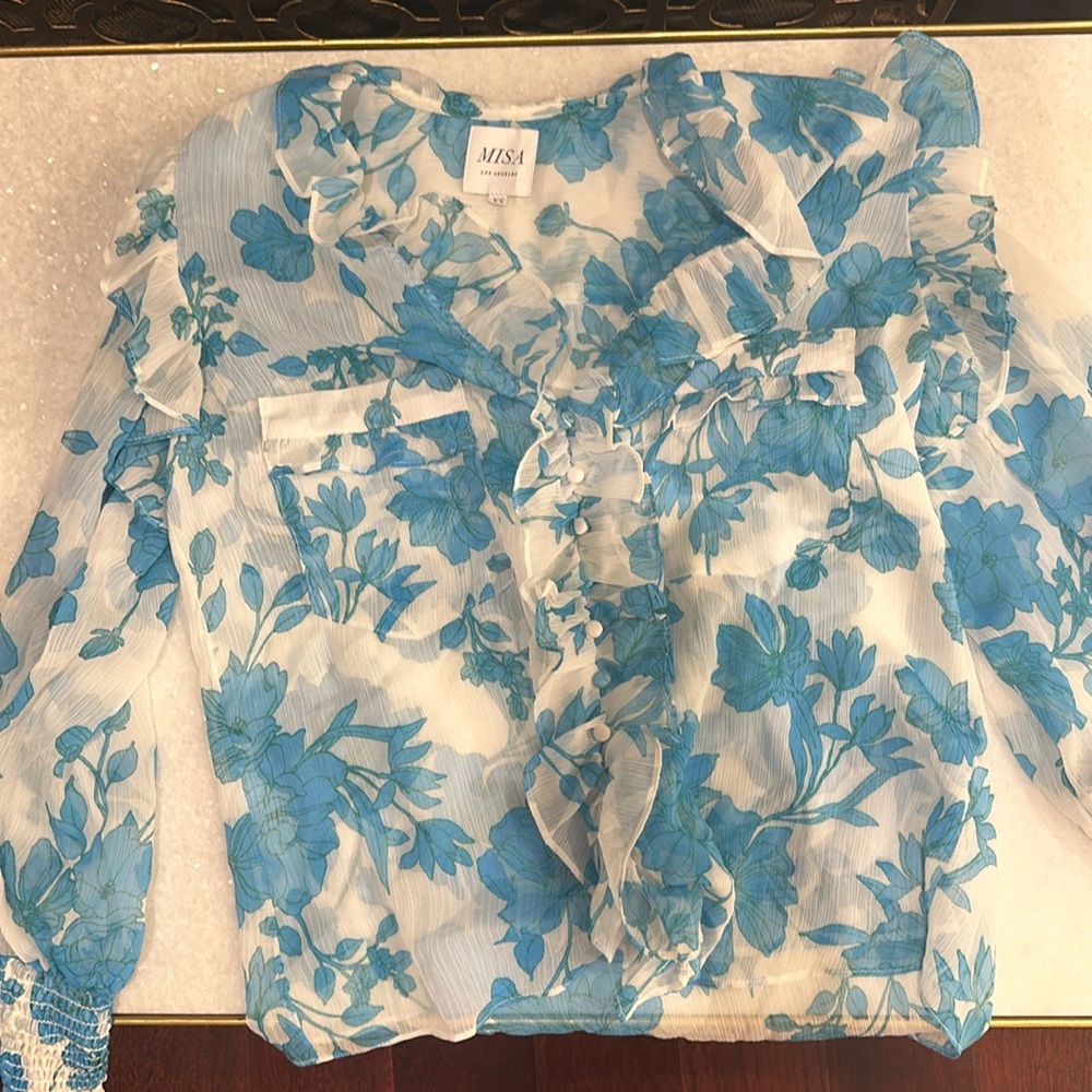 MISA long sleeve blouse